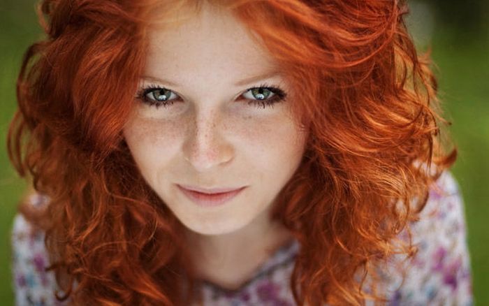 Från hudcancer kommer redheads inte att spara ens vägran av solbränna